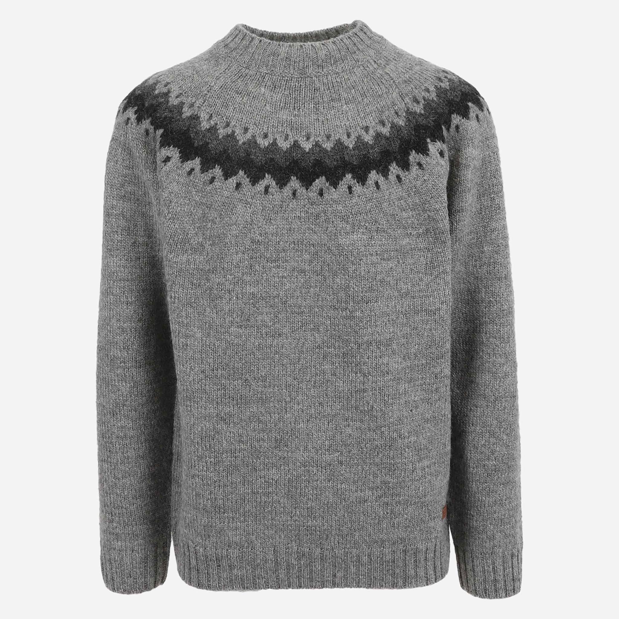 Vík-Wollpullover mit isländischem Design 